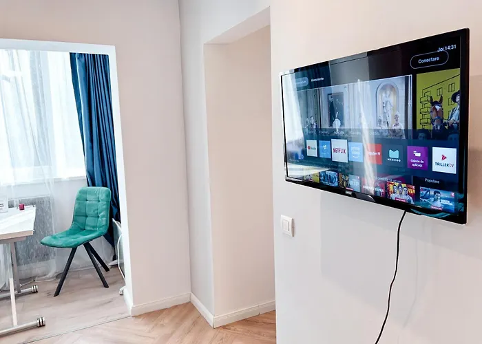 Camden Walk In Shower, Smart Tv, Queen Bed * Cluj-Napoca